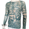 Weiches und modisches langes Tattoo Ärmel Tattoo T-Shirt